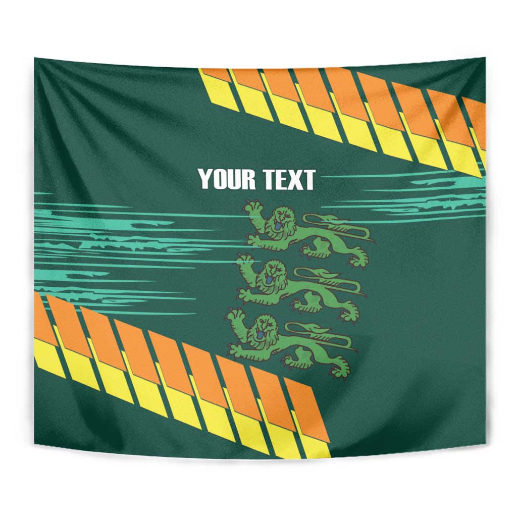 Custom Guernsey Cricket Tapestry Go Champions - Wonder Print Shop