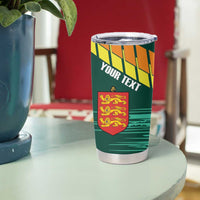 Custom Guernsey Cricket Tumbler Cup Go Champions - Wonder Print Shop