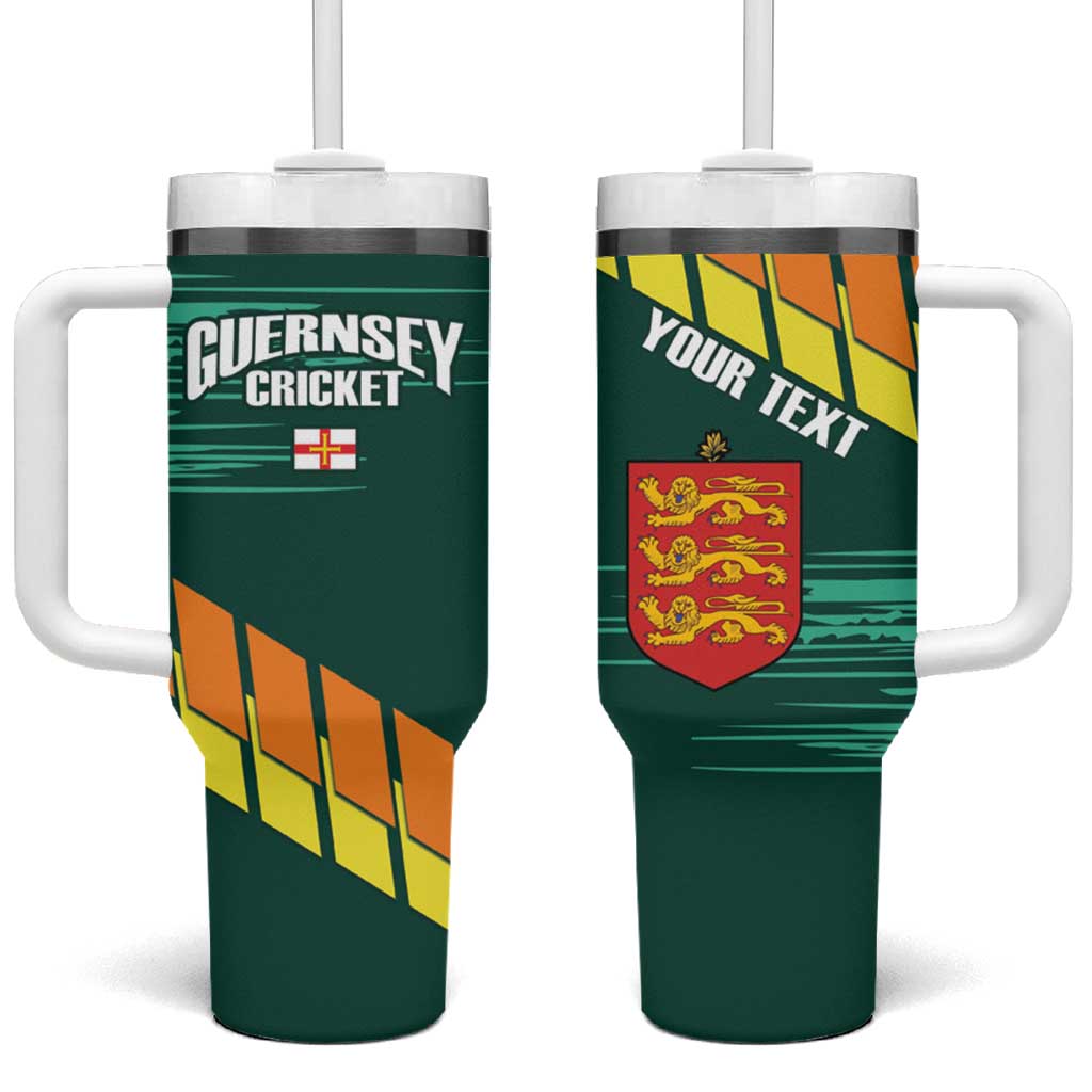 Custom Guernsey Cricket Tumbler With Handle Go Champions - Wonder Print Shop