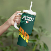 Custom Guernsey Cricket Tumbler With Handle Go Champions - Wonder Print Shop