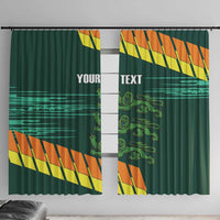 Custom Guernsey Cricket Window Curtain Go Champions - Wonder Print Shop