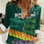 Custom Guernsey Cricket Women Casual Shirt Go Champions - Wonder Print Shop