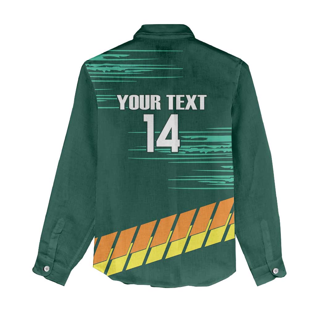 Custom Guernsey Cricket Women Casual Shirt Go Champions - Wonder Print Shop