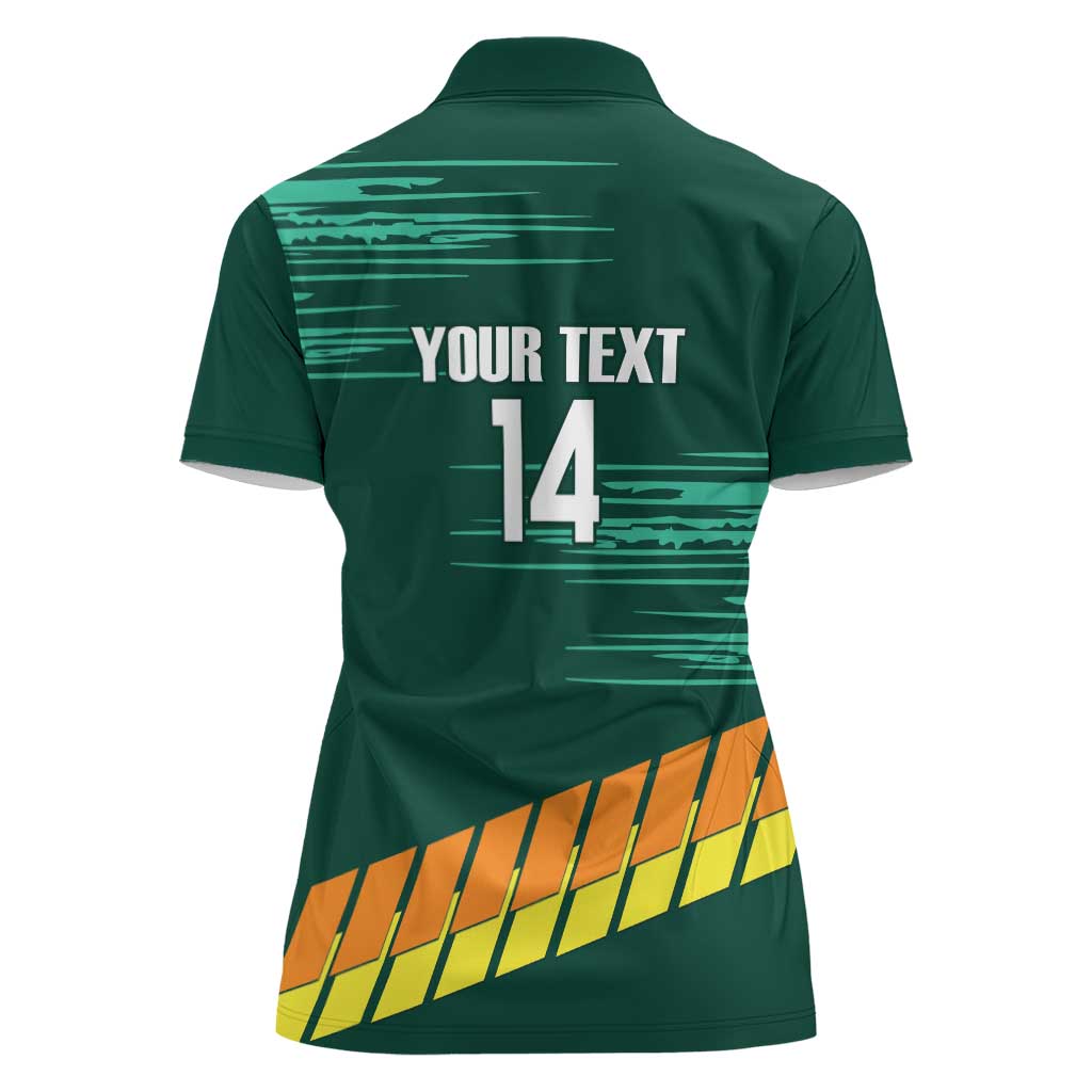 Custom Guernsey Cricket Women Polo Shirt Go Champions - Wonder Print Shop