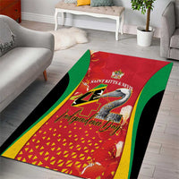 Saint Kitts and Nevis Area Rug Pelican 42nd Independence Anniversary - Wonder Print Shop