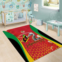 Saint Kitts and Nevis Area Rug Pelican 42nd Independence Anniversary - Wonder Print Shop