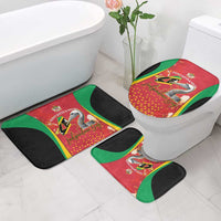Saint Kitts and Nevis Bathroom Set Pelican 42nd Independence Anniversary - Wonder Print Shop