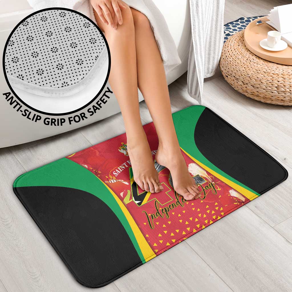 Saint Kitts and Nevis Bathroom Set Pelican 42nd Independence Anniversary - Wonder Print Shop