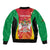 Personalized Saint Kitts and Nevis Bomber Jacket Pelican 42nd Independence Anniversary - Wonder Print Shop