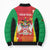 Personalized Saint Kitts and Nevis Bomber Puffer Jacket Pelican 42nd Independence Anniversary - Wonder Print Shop