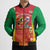 Personalized Saint Kitts and Nevis Bomber Puffer Jacket Pelican 42nd Independence Anniversary - Wonder Print Shop