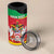 Personalized Saint Kitts and Nevis 4 in 1 Can Cooler Tumbler Pelican 42nd Independence Anniversary - Wonder Print Shop