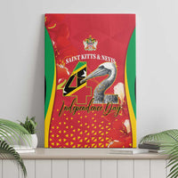 Saint Kitts and Nevis Canvas Wall Art Pelican 42nd Independence Anniversary - Wonder Print Shop