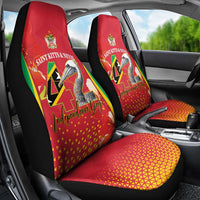 Saint Kitts and Nevis Car Seat Cover Pelican 42nd Independence Anniversary - Wonder Print Shop