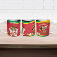 Personalized Saint Kitts and Nevis Ceramic Mug Pelican 42nd Independence Anniversary - Wonder Print Shop