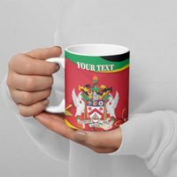 Personalized Saint Kitts and Nevis Ceramic Mug Pelican 42nd Independence Anniversary - Wonder Print Shop