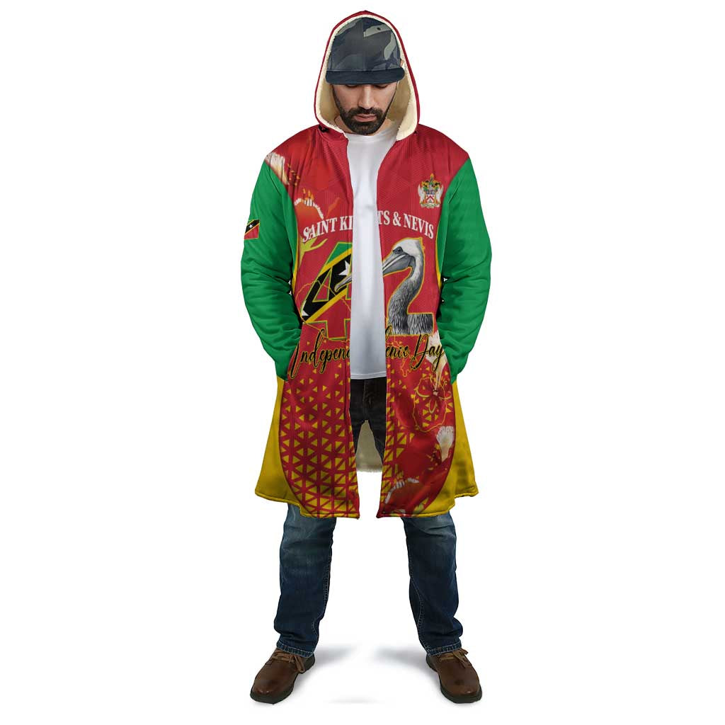 Personalized Saint Kitts and Nevis Cloak Pelican 42nd Independence Anniversary - Wonder Print Shop