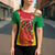 Personalized Saint Kitts and Nevis Cross Shoulder Shirt Pelican 42nd Independence Anniversary - Wonder Print Shop