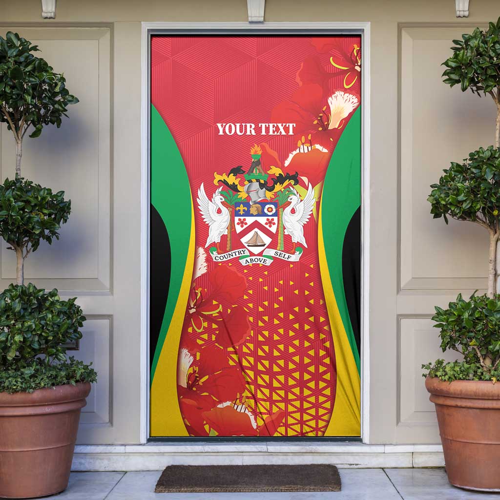 Saint Kitts and Nevis Door Cover Pelican 42nd Independence Anniversary - Wonder Print Shop