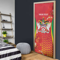 Saint Kitts and Nevis Door Cover Pelican 42nd Independence Anniversary - Wonder Print Shop