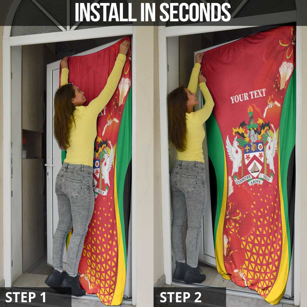 Saint Kitts and Nevis Door Cover Pelican 42nd Independence Anniversary - Wonder Print Shop