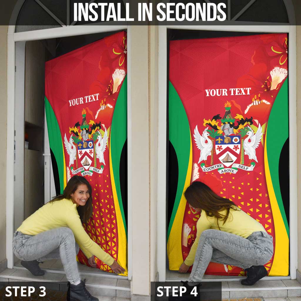 Saint Kitts and Nevis Door Cover Pelican 42nd Independence Anniversary - Wonder Print Shop