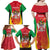 Personalized Saint Kitts and Nevis Family Matching Off Shoulder Maxi Dress and Hawaiian Shirt Pelican 42nd Independence Anniversary - Wonder Print Shop