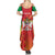 Personalized Saint Kitts and Nevis Family Matching Summer Maxi Dress and Hawaiian Shirt Pelican 42nd Independence Anniversary - Wonder Print Shop