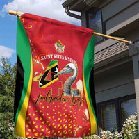 Saint Kitts and Nevis Garden Flag Pelican 42nd Independence Anniversary - Wonder Print Shop