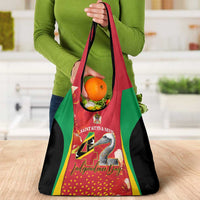 Saint Kitts and Nevis Grocery Bag Pelican 42nd Independence Anniversary - Wonder Print Shop