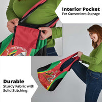 Saint Kitts and Nevis Grocery Bag Pelican 42nd Independence Anniversary - Wonder Print Shop