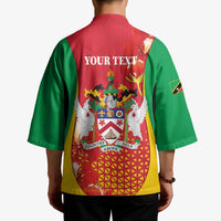 Personalized Saint Kitts and Nevis Kimono Pelican 42nd Independence Anniversary - Wonder Print Shop