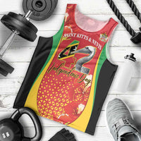 Personalized Saint Kitts and Nevis Men Tank Top Pelican 42nd Independence Anniversary - Wonder Print Shop