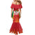 Personalized Saint Kitts and Nevis Mermaid Dress Pelican 42nd Independence Anniversary - Wonder Print Shop