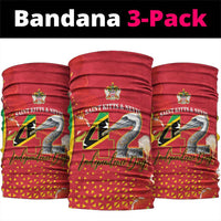 Saint Kitts and Nevis Neck Gaiter Pelican 42nd Independence Anniversary - Wonder Print Shop