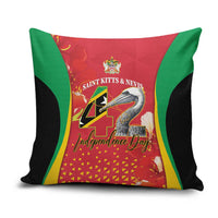 Saint Kitts and Nevis Pillow Cover Pelican 42nd Independence Anniversary - Wonder Print Shop