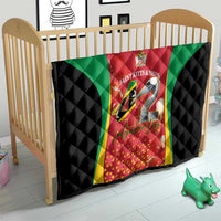 Saint Kitts and Nevis Quilt Pelican 42nd Independence Anniversary - Wonder Print Shop