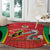 Saint Kitts and Nevis Round Carpet Pelican 42nd Independence Anniversary - Wonder Print Shop