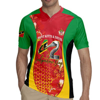 Personalized Saint Kitts and Nevis Rugby Jersey Pelican 42nd Independence Anniversary - Wonder Print Shop