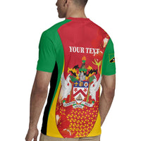 Personalized Saint Kitts and Nevis Rugby Jersey Pelican 42nd Independence Anniversary - Wonder Print Shop