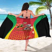 Saint Kitts and Nevis Sarong Pelican 42nd Independence Anniversary - Wonder Print Shop