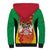 Personalized Saint Kitts and Nevis Sherpa Hoodie Pelican 42nd Independence Anniversary - Wonder Print Shop