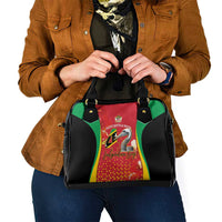 Saint Kitts and Nevis Shoulder Handbag Pelican 42nd Independence Anniversary - Wonder Print Shop