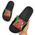 Saint Kitts and Nevis Slide Sandals Pelican 42nd Independence Anniversary - Wonder Print Shop