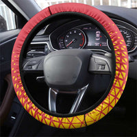 Saint Kitts and Nevis Steering Wheel Cover Pelican 42nd Independence Anniversary - Wonder Print Shop
