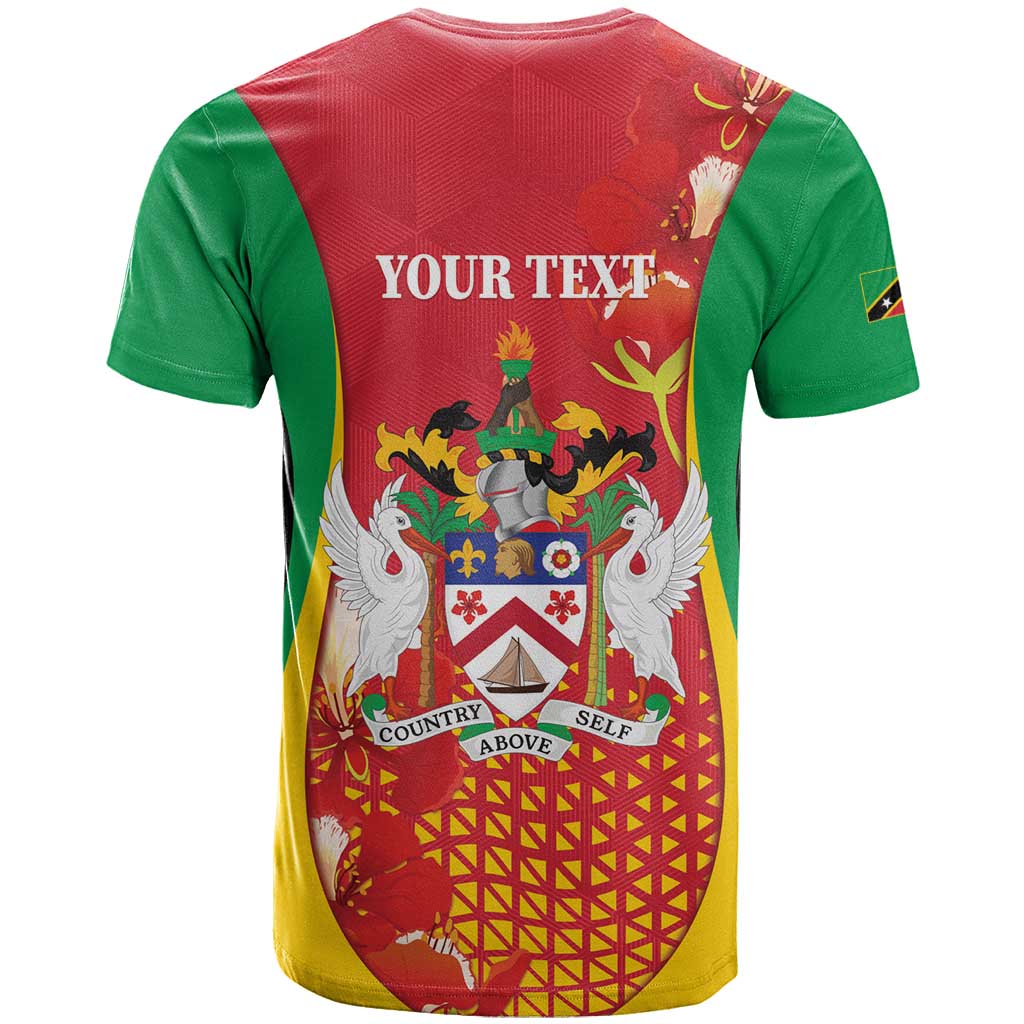 Personalized Saint Kitts and Nevis T Shirt Pelican 42nd Independence Anniversary - Wonder Print Shop