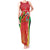 Personalized Saint Kitts and Nevis Tank Maxi Dress Pelican 42nd Independence Anniversary - Wonder Print Shop