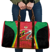 Saint Kitts and Nevis Travel Bag Pelican 42nd Independence Anniversary - Wonder Print Shop