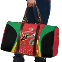 Saint Kitts and Nevis Travel Bag Pelican 42nd Independence Anniversary - Wonder Print Shop