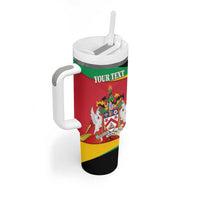 Personalized Saint Kitts and Nevis Tumbler With Handle Pelican 42nd Independence Anniversary - Wonder Print Shop